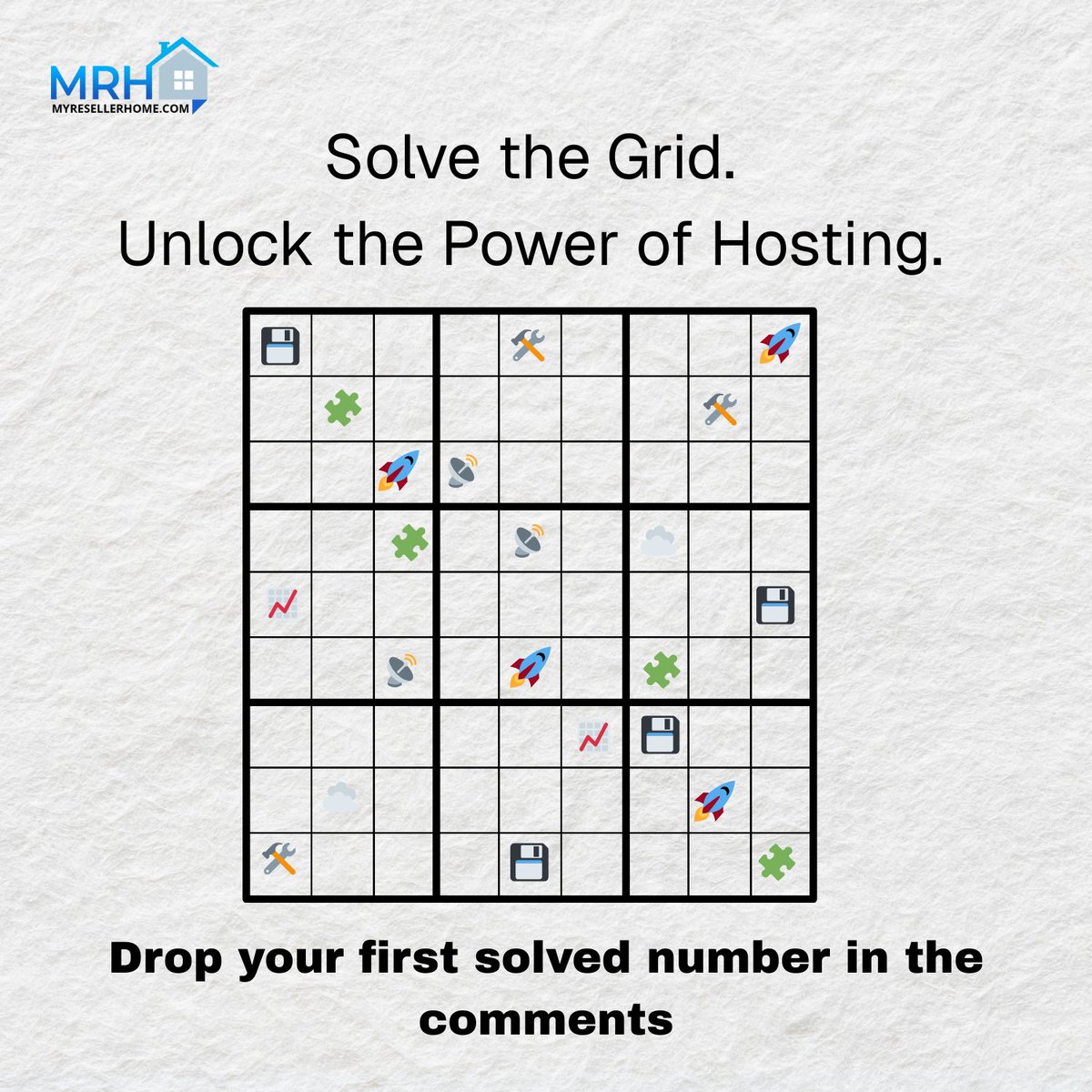 myreseller_home's tweet image. 🧩✨ “Solve our Sudoku and share the first number you crack! We’ll tell you your true Hosting Power 💪💻⚡”

#InternationalSudokuDay #sudokuchallenge #HostingPower #webhostingfun #puzzletime #GamingCommunity  #GameDay