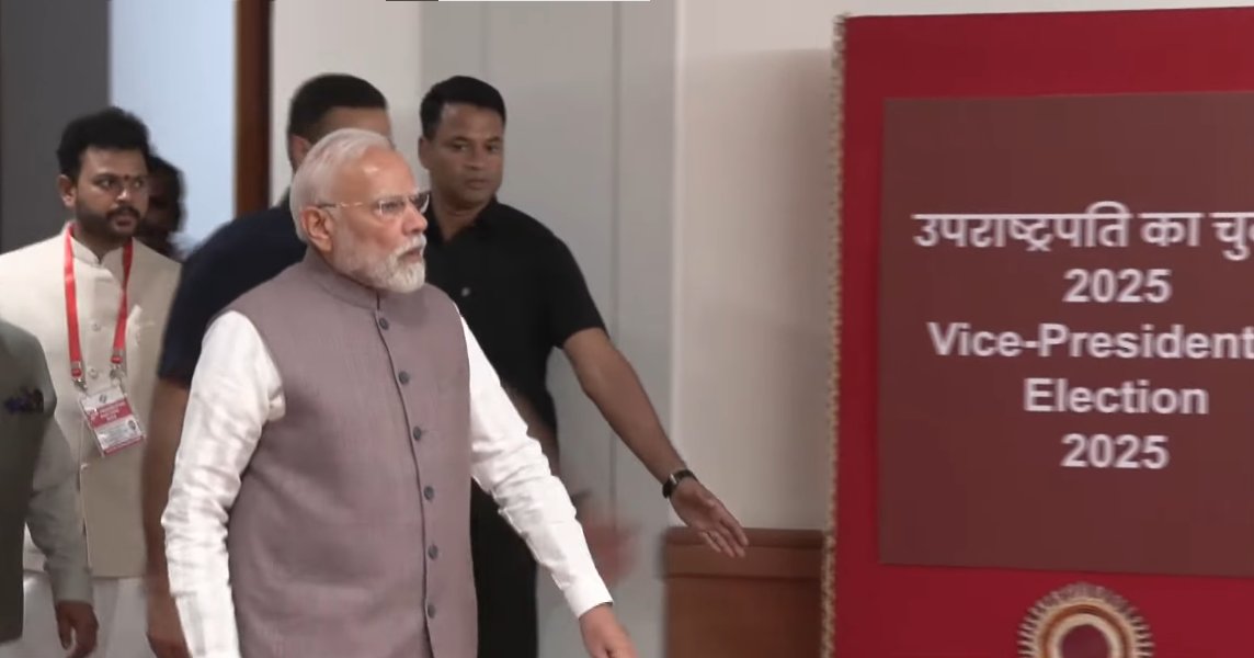 Voting for Vice Presidential Elections Begins