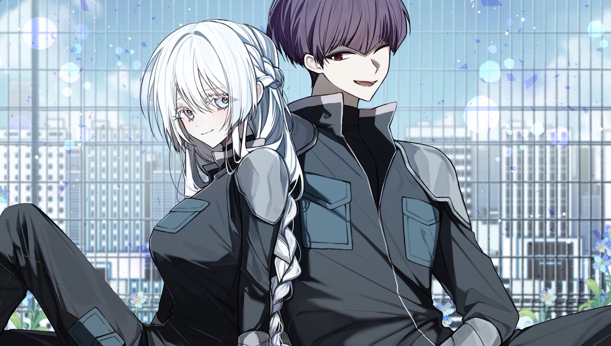 ppo_gu's tweet image. 💙commission💜

재믹게 작업했습니다