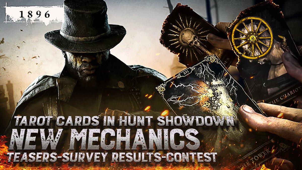 New YouTube is out showcasing new mechanic teasers as well as survey results that will help shape the future of <a href="/HuntShowdown/">Hunt: Showdown</a>  #huntshowdown1896 youtu.be/p39wCvXvMU4