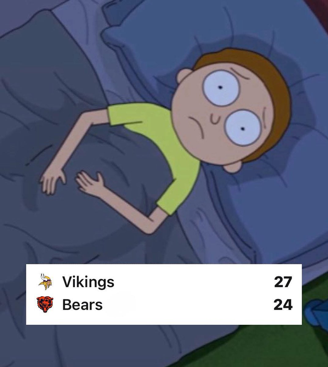 blazed1461's tweet photo. This one hurts @ChicagoBears https://t.co/Ax6iszSP9f