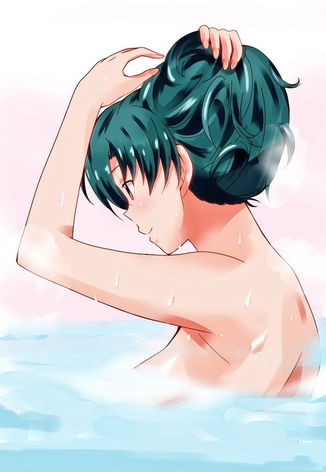 懐かしイラスト再掲。 #温泉の日 #徳川まつり