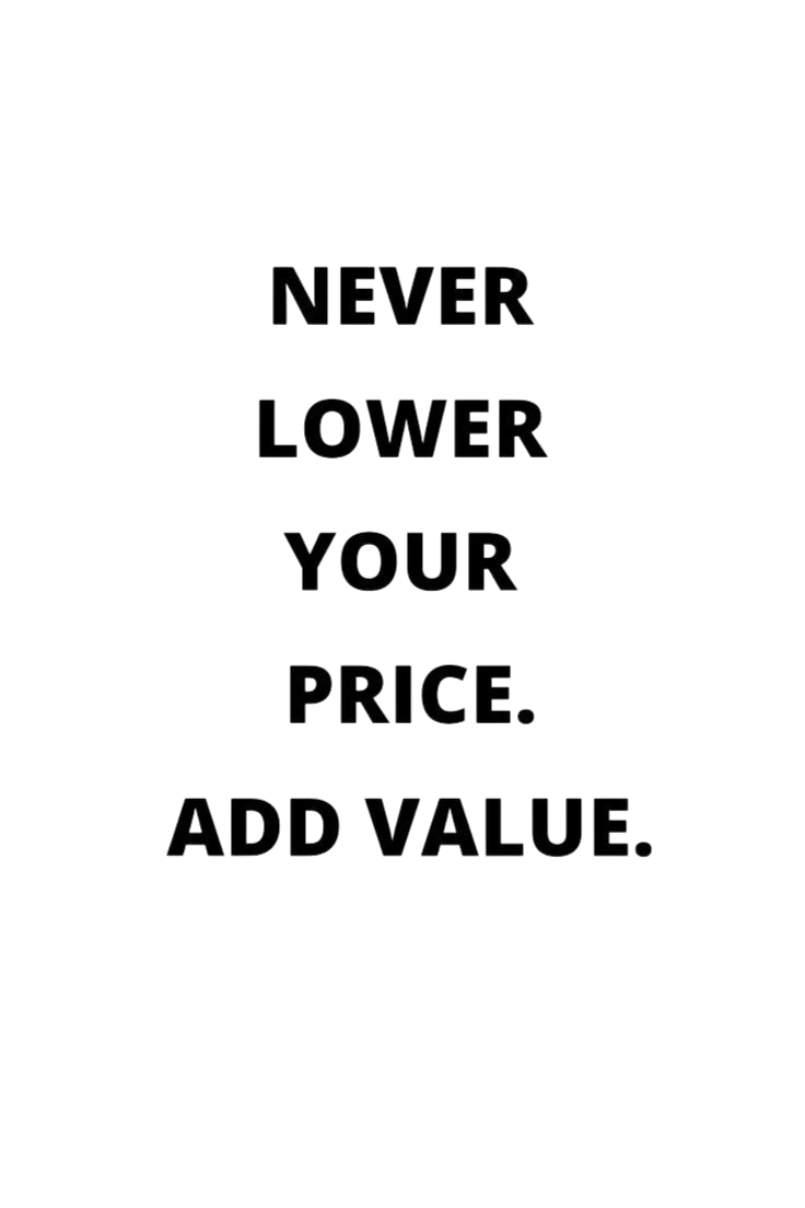 TheChourey's tweet image. Stop racing to the bottom your margin is your moat.
Don’t discount. Add value until the price feels cheap.
• Add a fast-win bonus
• Offer a clear guarantee
• Show proof/outcomes
What’s one value add you can ship this week?
#pricing #Entrepreneurship