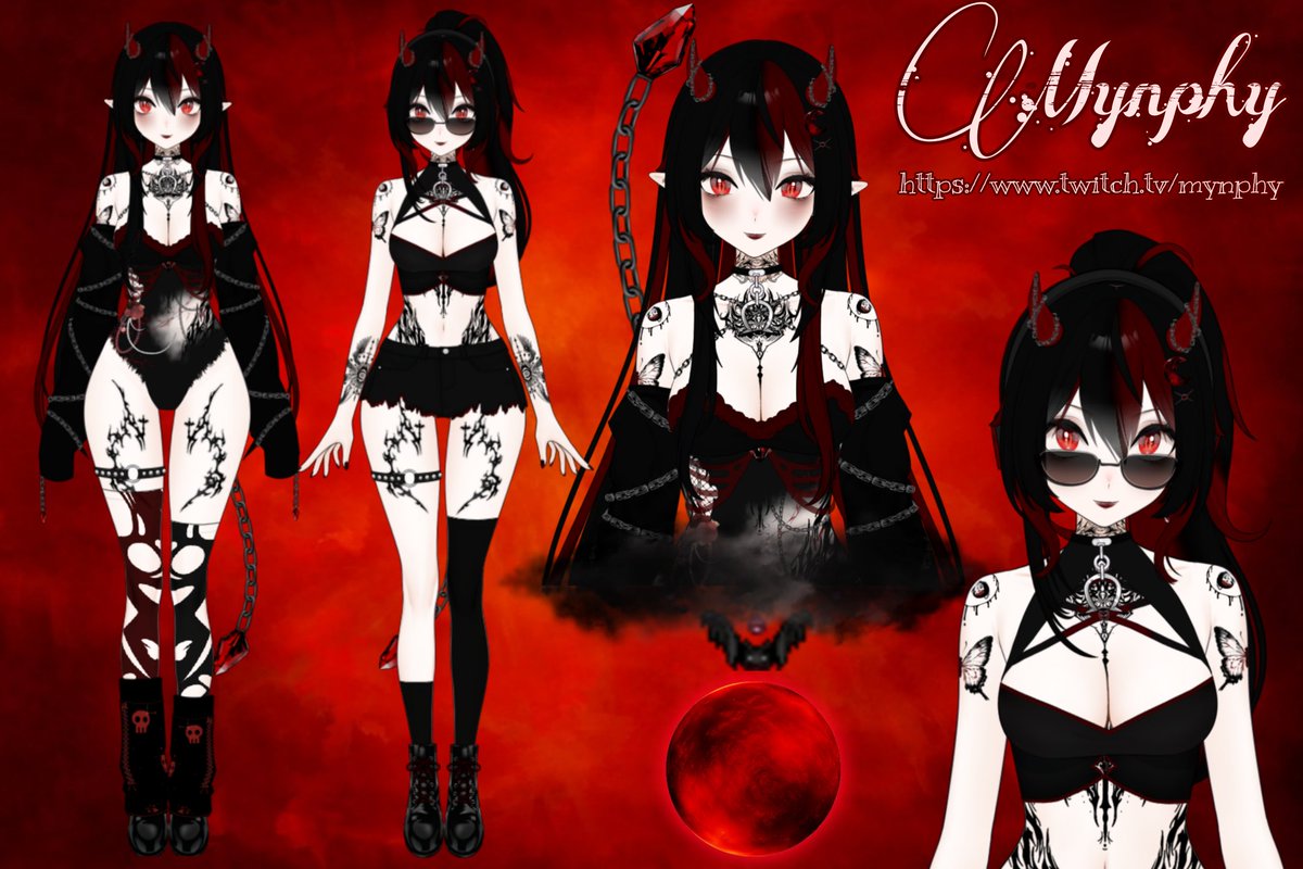 Mon nouveau modèle ! Fait par @/senmaku_
Myn new model ! Made by @/senmaku_

꒷꒦︶꒷꒦︶ ๋ ࣭ ⭑꒷꒦꒷꒦︶꒷꒦︶ ๋ ࣭ ⭑꒷꒦꒷꒦︶꒷꒦︶ ๋ ࣭ ⭑꒷꒦
                                        𓆩🖤𓆪

Tags : #SenCustomizableModel #Vtuber #vtuberfr