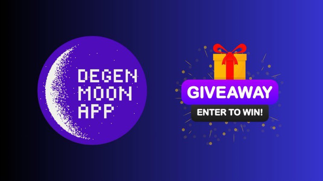 DAY 1 GIVEAWAY POST 

Like, RT &amp; tag 3 friends under the DAILY giveaway post. 
Follow <a href="/Degenmoonapp/">DegenMoon</a> 
Follow <a href="/GEOFFCOINCRYPTO/">GEOFF COIN</a>