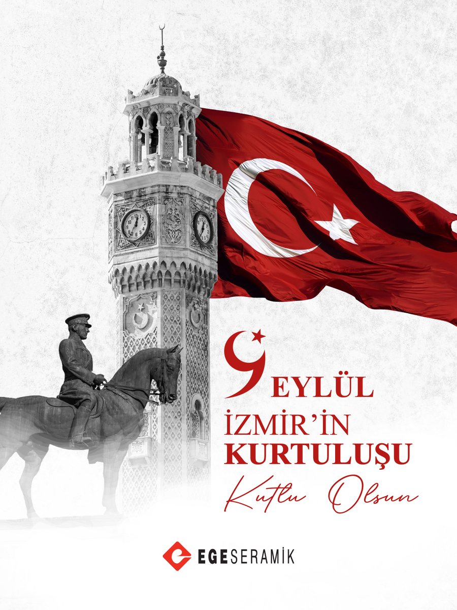 9 Eylül 1922, Türk milletinin bağımsızlık yolundaki en büyük adımlarından biri olarak tarihe geçti.
Bu büyük zaferin 103. yılında, başta Ulu Önder Mustafa Atatürk ve silah arkadaşları olmak üzere, vatan uğruna can veren tüm kahramanlarımızı minnet, rahmet ve saygıyla anıyoruz.