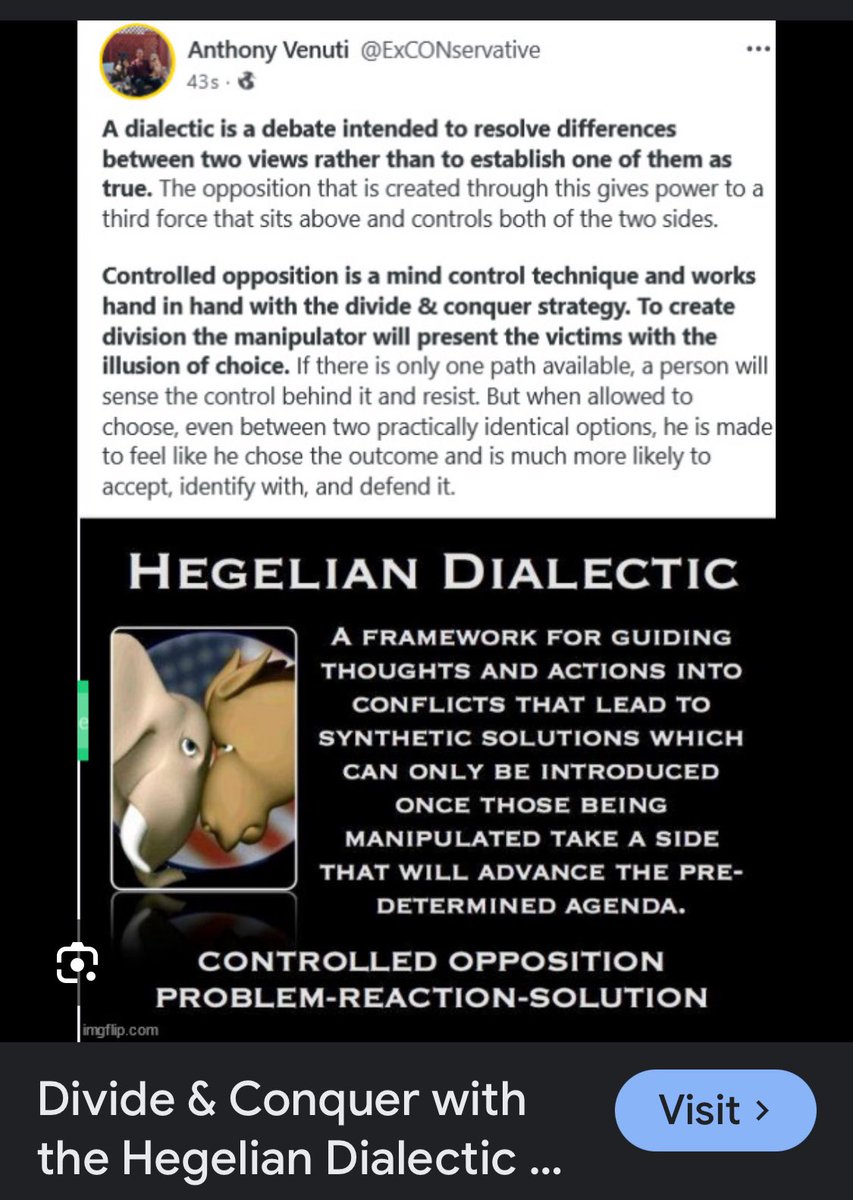 2moromatters's tweet image. These people are evil, they create problems just to destroy people. Order out of chaos they get their order like they want. We’re divided by TV and Gov. it’s only bad news on the news, evil creates more evil.  Worldproject666.com 
#hegeliandialectic  #ideologicalsubversion
