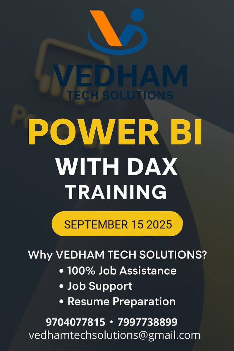 Vedham Tech Solutions tweet media