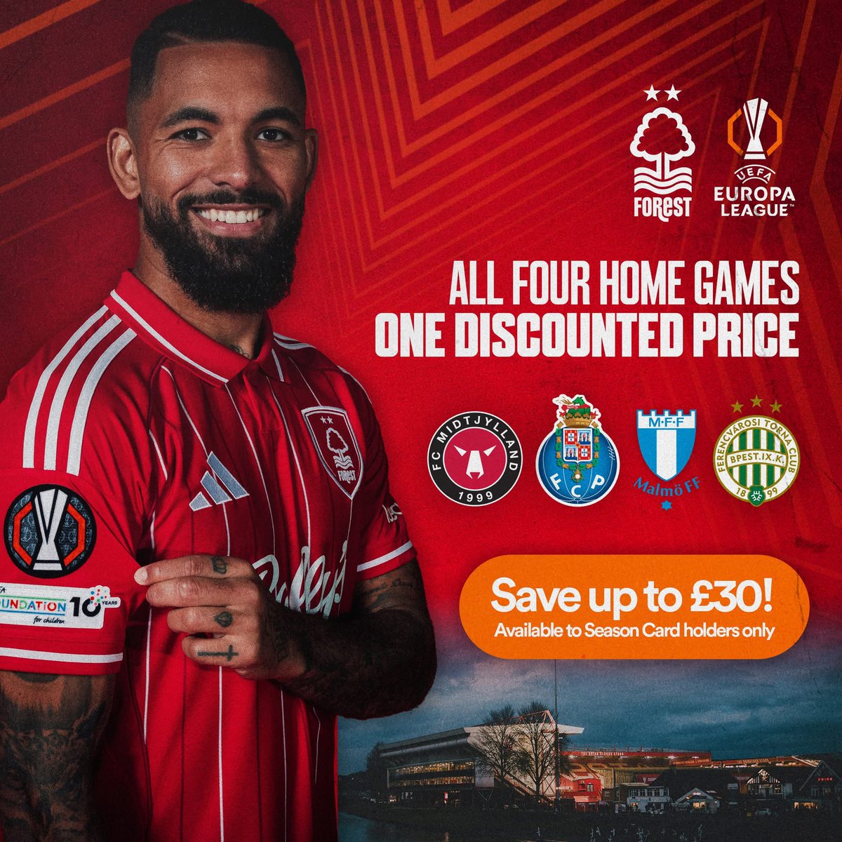 Two pics summarising where it went wrong. How it started. How it ended. 

Champions League missed. Douglas Luiz. Yes Forest admin we knew. 

Thank you Nuno. An absolute scholar and a gent. Took the baton from Cooper and became ever more loved if that was even possible #NFFC