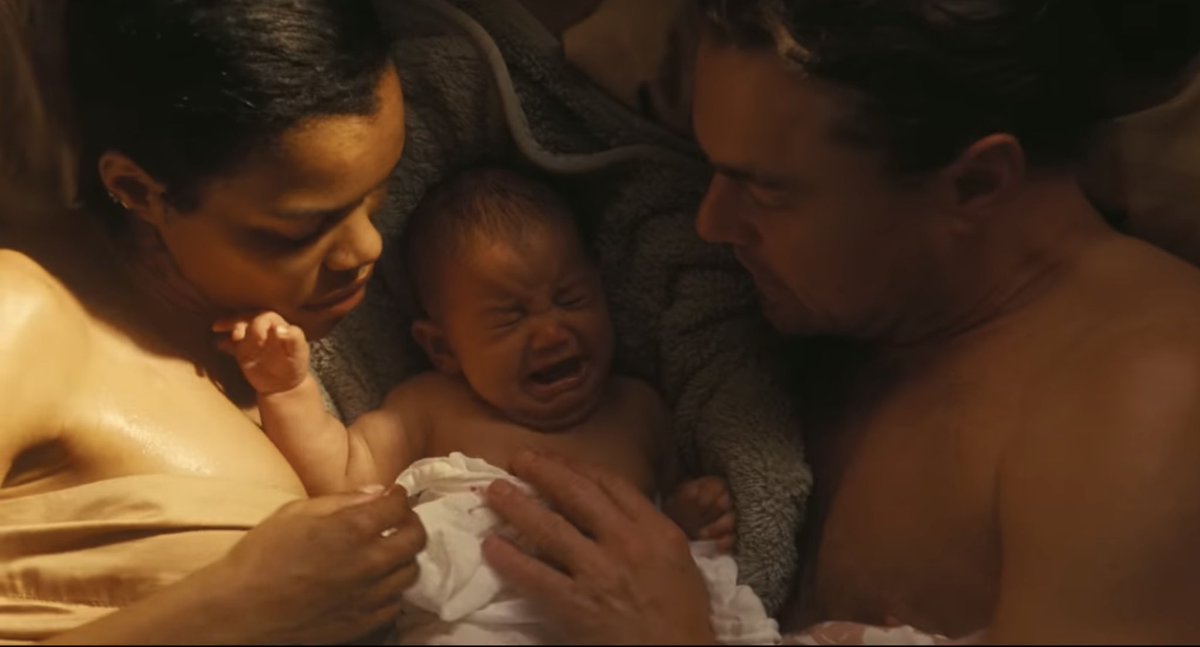 Lulamaybelle's tweet photo. Paul Thomas Anderson’s #OneBattleAfterAnother rips! A riveting masterclass handling absurdity, satire &amp; suspense. DiCaprio is in top form. Teyana Taylor is a standout. Chase Infiniti is a revelation. She steals the show. Jonny Greenwood’s score hits like no other.  @warnerbros https://t.co/d2rrbgc752