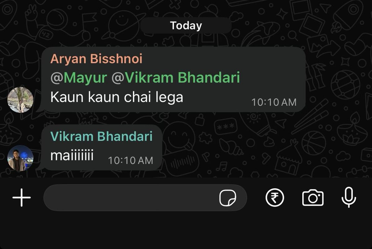 one thing about chai aficionados as flatmates is that you always get chai twice a day without fail