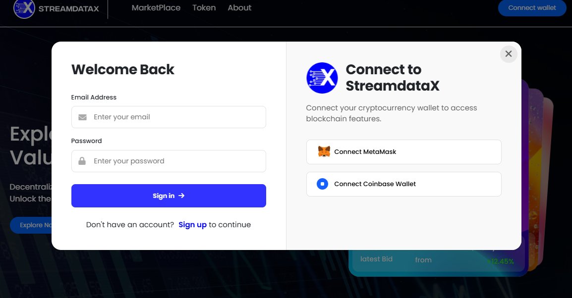StreamdataX's tweet image. 🌟 Connect Your Wallet & Explore StreamDataX!
Your data is powerful, don’t let it sit idle. 🔗
💎 List it
⚡ Stake SDXT
🗳️ Participate in governance
Jump in, explore the platform, and start earning, voting, and shaping the future today! 🚀
#StreamDataX #SDXT #Blockchain…