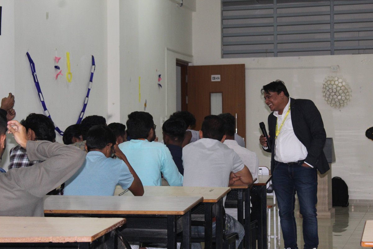 gcem_cse's tweet image. "Empowering minds with AI & Entrepreneurship! 🙌💻 Thanks to Mr. Shouvik Mukherjee, Founder & CEO of Bachao AI, for an inspiring guest lecture at GCEM on 8th Sept 🌟 Students gained valuable insights into AI-driven innovation & entrepreneurial mindset. Let's innovate, dream big.