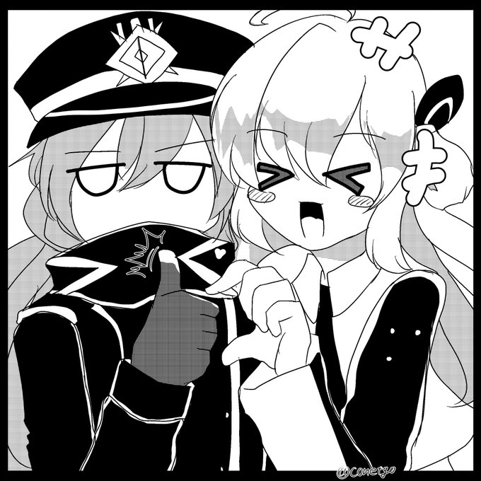 「えっ、ちょ、ロゼなんでええええ!?」
#いいねされた数だけ描く予定のない漫画の一コマを描く 