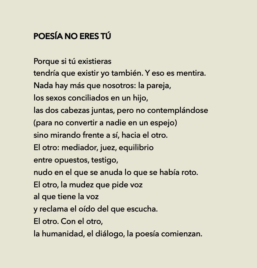 Hoy, un poema de Rosario Castellanos.