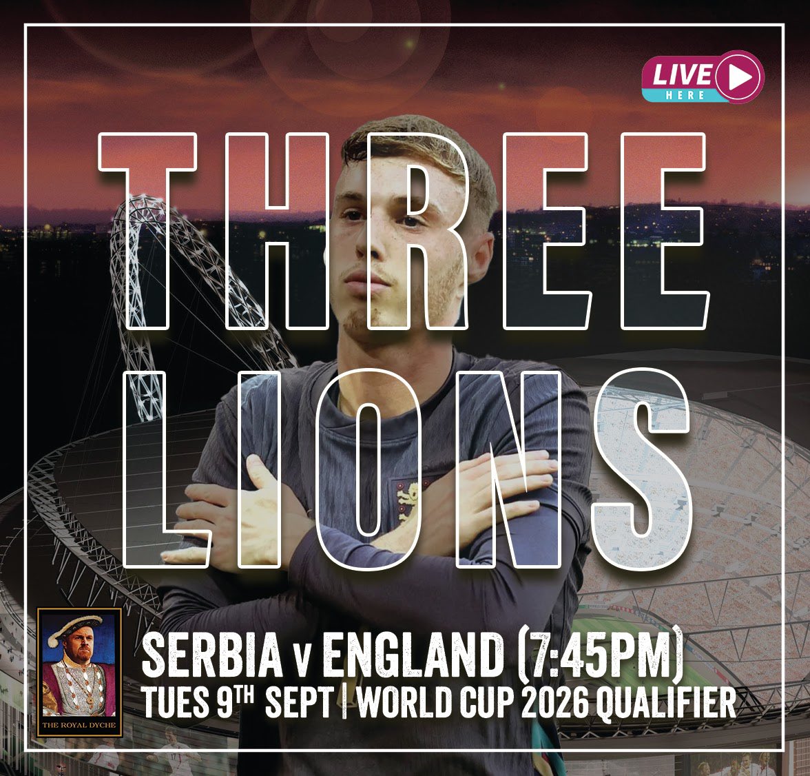 Tuesday? You know the drill😎

Open at 12pm today!
Happy Hour 12-1pm and 6-7pm🍺

Open Deck night from 7pm
All DJ’s welcome for a slot whatever genre 🎶 

Live World Cup Qualifier 7:45pm
Serbia 🇷🇸 v England 🏴󠁧󠁢󠁥󠁮󠁧󠁿 on our screens with commentary

Make the most of this gorgeous day ☀️