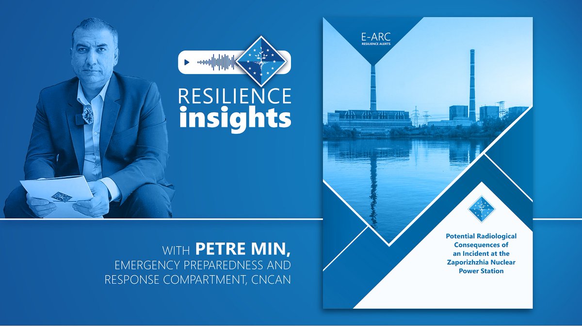 📢 New episode of the Resilience Insights Podcast, now available! 
How much do you know about nuclear safety? Learn more about it from Petre Min, National Commission for Nuclear Activities Control!
e-arc.ro/2025/09/07/res…