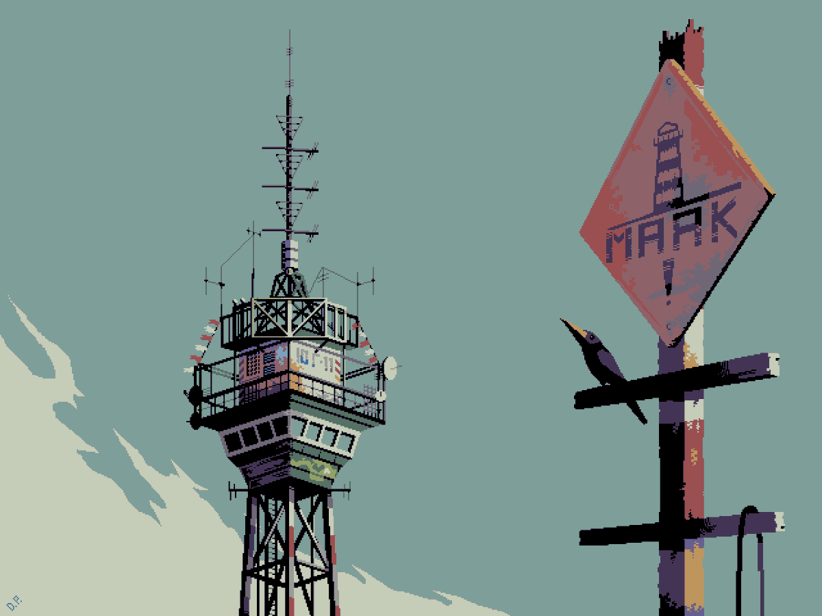 Sky Route 
2021
#pixelart