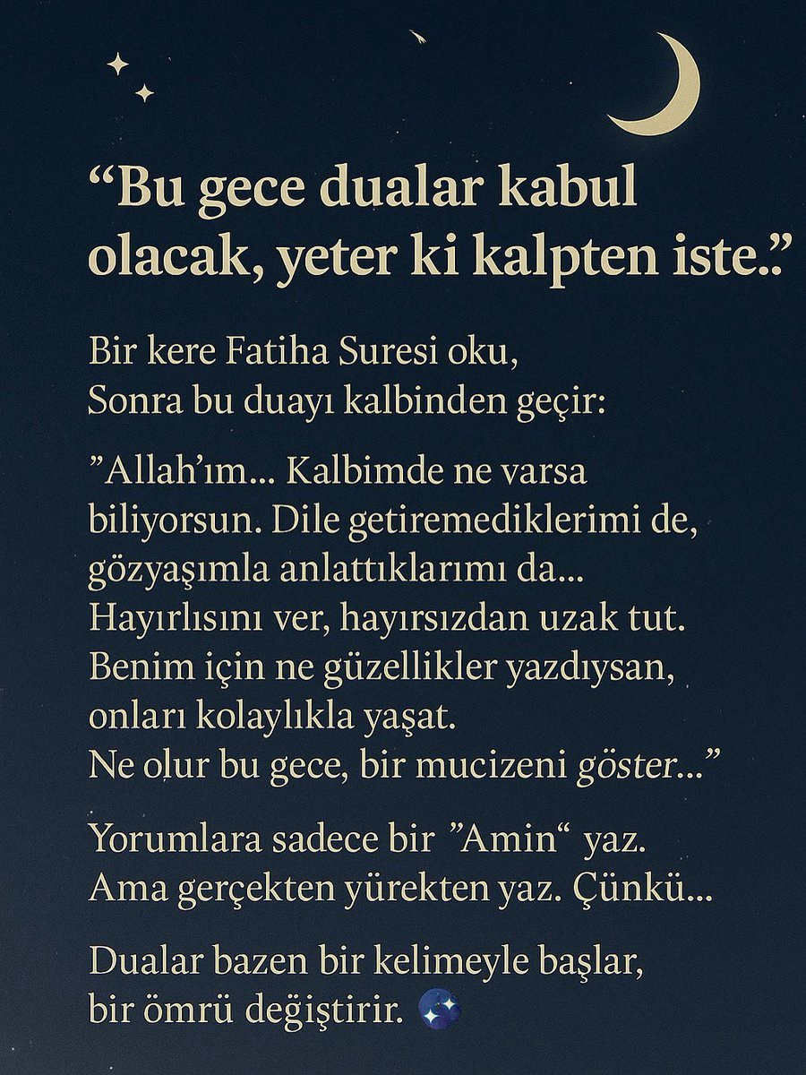 Allah’ım bu duayı gören, yüreğiyle hisseden herkese ferahlık nasip et…