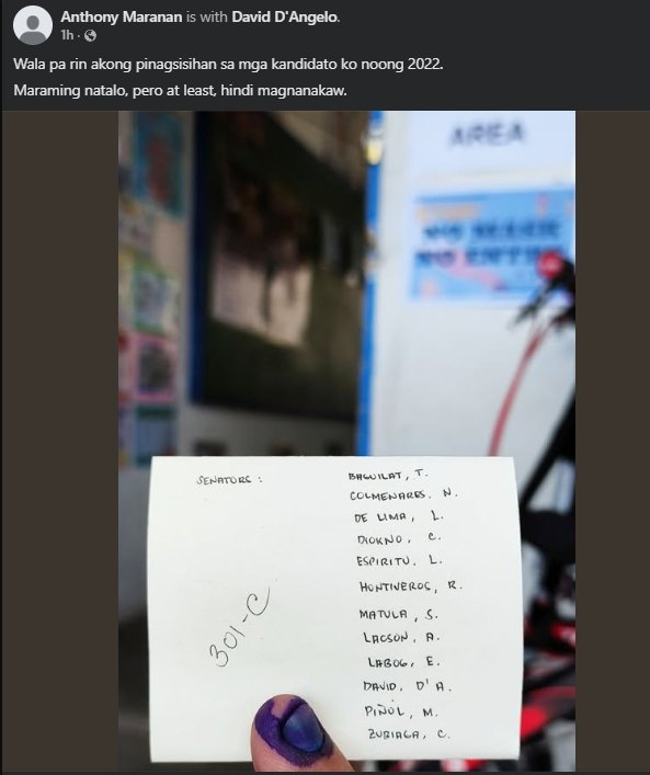 daviddangeloph's tweet photo. SALAMAT PO SA LAHAT NG SUMUPORTA AT BUMOTO SA AKIN NOONG 2022 at 2025 ELECTIONS!

Maraming salamat sa iyong suporta noong 2022 at 2025! Kahit hindi tayo nanalo ay patuloy tayong naglilingkod para sa kapakanan ng bayan at kalikasan.

#PadayonLang KALIKASAN!

#DavidDAngelo
#BosesNgKalikasan
#KalikasanMuna