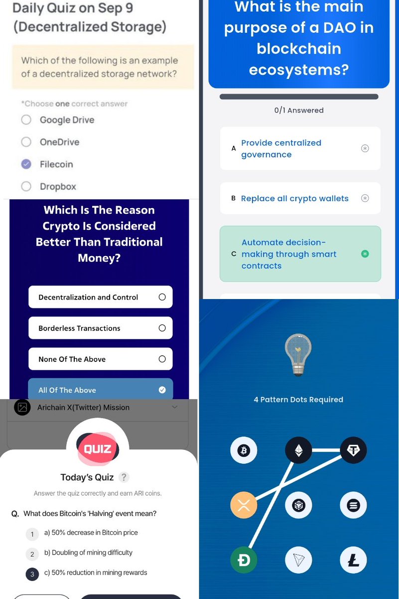 HzKrypto's tweet image. GmGm!
📅09•09•2025 Quiz Ans
✍️Xenea :☞C ✔️
✍️Arichain :☞C ✔️
✍️Marina :☞A ✔️
✍️Spur :☞D✔️
✍️Syntax :☞D ✔️
🔓Vault Combo
🪧7-2-3-4 ✅
🏆Earn 100 Syntax pts
LIKE❤️+R🔁T
@cysic_xyz @GiveRep #xeneaquiz @inspectxyz #SyntaxVerse #Spurquiz @zama_fhe