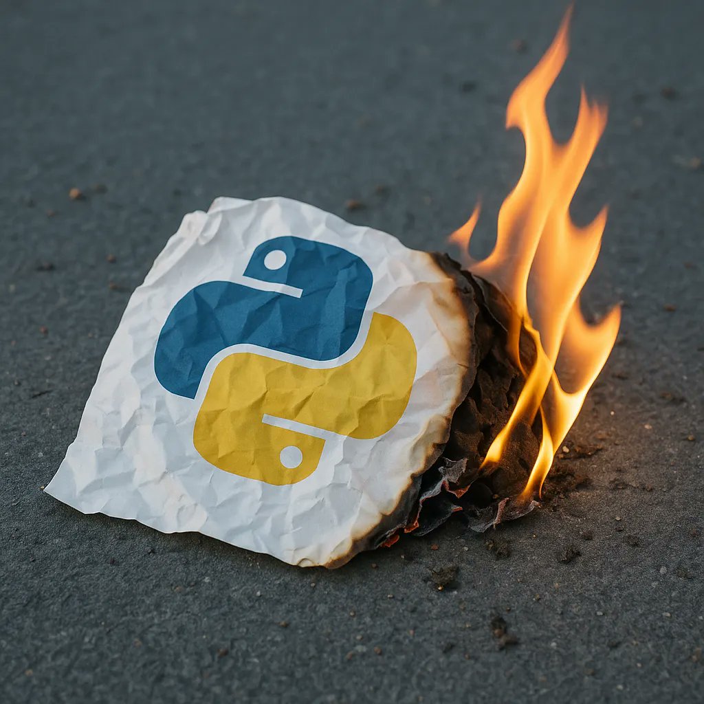 Python is Dying and Nobody Wants to Admit It medium.com/codeelevation/…  #Python
#pythonprogramming  #Programming #SoftwareDevelopment