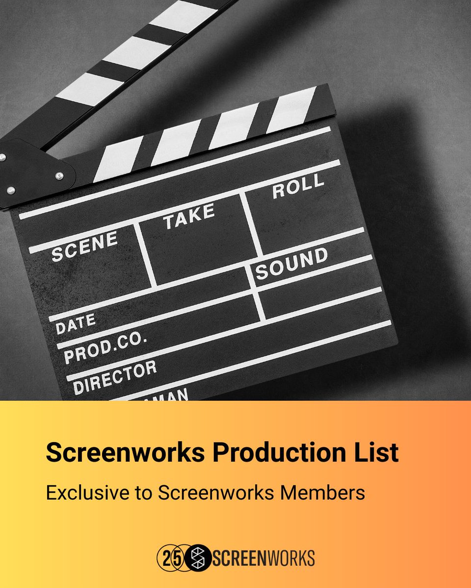 Screenworks Production List is about to hit our members inboxes - sign up to receive this valuable industry resource and seek out opportunities.  Regionally based Australians can join Screenworks for just $29? Students for $10.