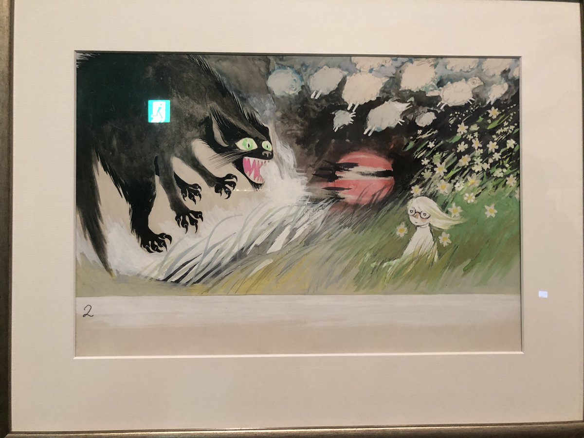 「六本木ヒルズで「トーベ•ヤンソン」展。ムーミンシリーズのラフ画や挿絵、ムーミンシ」|篠原正美/すずはら篠のイラスト