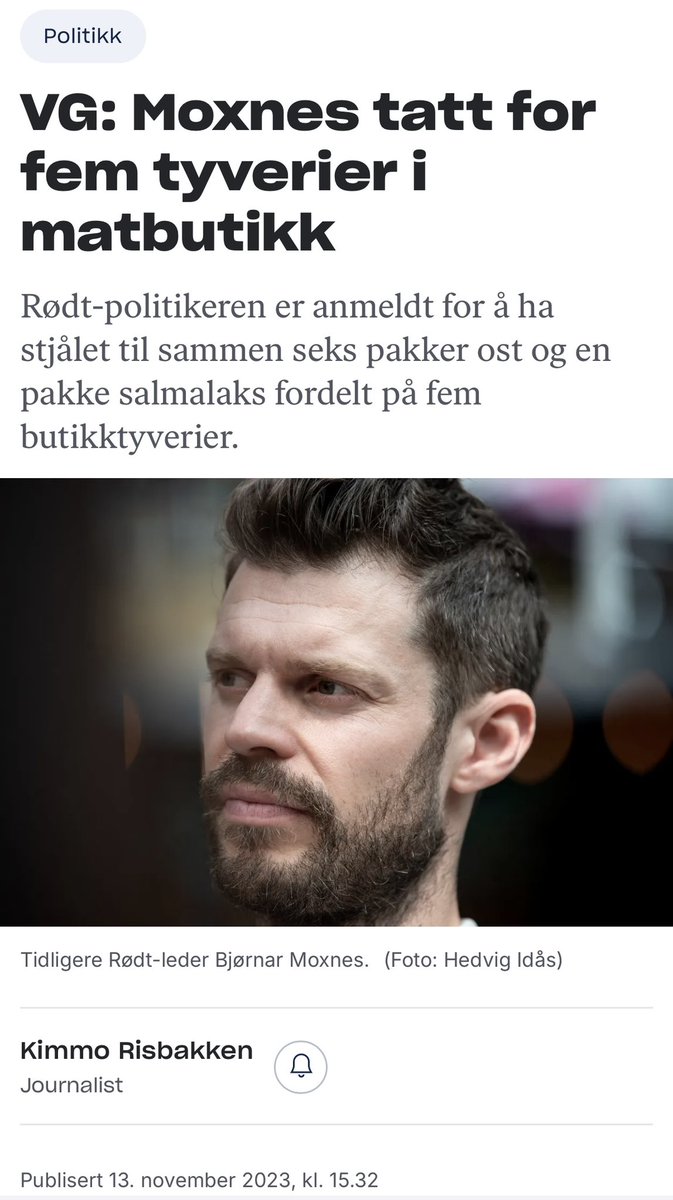Under to år senere har Oslo øst stemt tjuvradden inn igjen på Stortinget. 🤦‍♂️