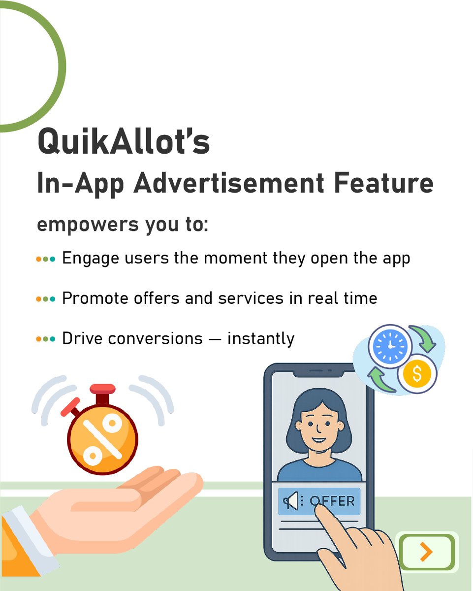 quikonesolution's tweet image. Turn Your #FSMApp into a Marketing Engine
Why spend extra on ads when you can promote directly inside your #fieldserviceapp?
Smart in-app advertising
Real-time offers & promotions
Cost-effective client engagement
100% integrated
quikone.com
#FSMSoftware #QuikOne