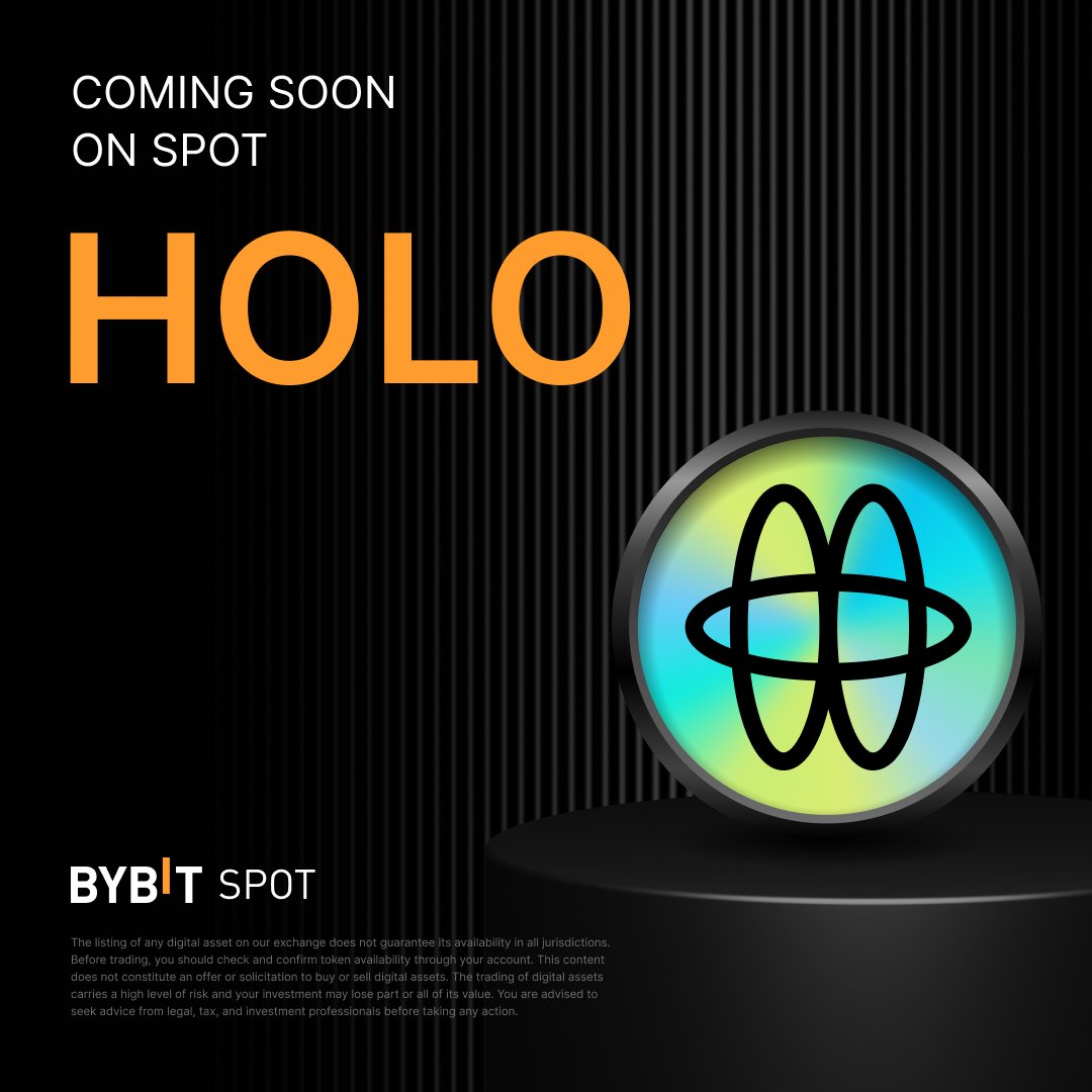 BybitPlus's tweet image. 📣 $HOLO is coming soon to the Bybit Spot trading platform with @HoloworldAI!

Holoworld lets anyone create intelligent virtual beings or "AI agents" that can talk, act, and engage across different platforms. No coding required.

Stay tuned for more!