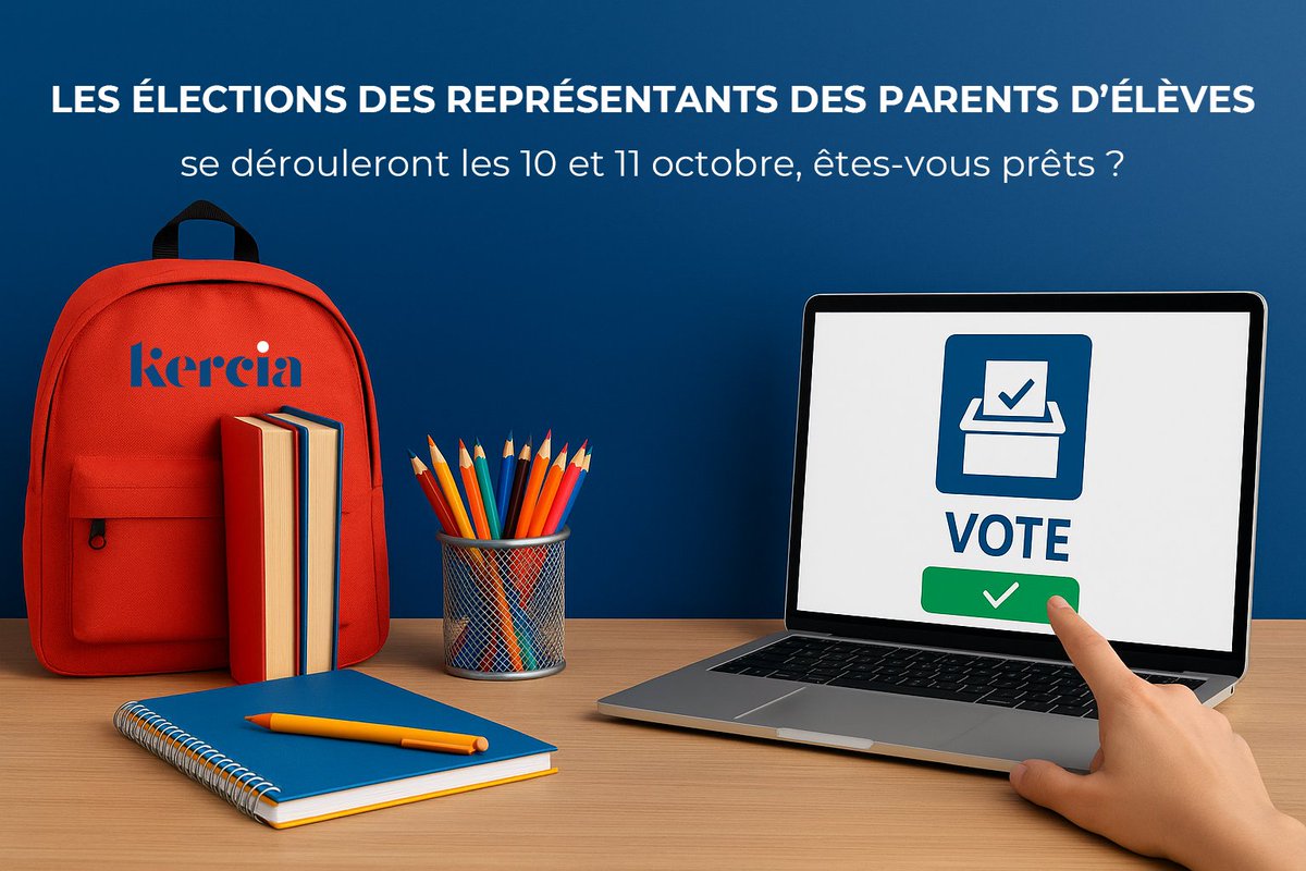 kercia_solution's tweet image. Hello 👋

J’espère que votre rentrée s&apos;est bien passée ! 🍂🚀

🗳️ Élections des parents d’élèves : 10-11 oct.

KERCIA aide +500 000 électeurs à voter facilement et en toute sécurité ✅

Pas encore prêt ? Profitez du tarif préférentiel ! 📩

#Éducation #Élections #VoteÉlectronique