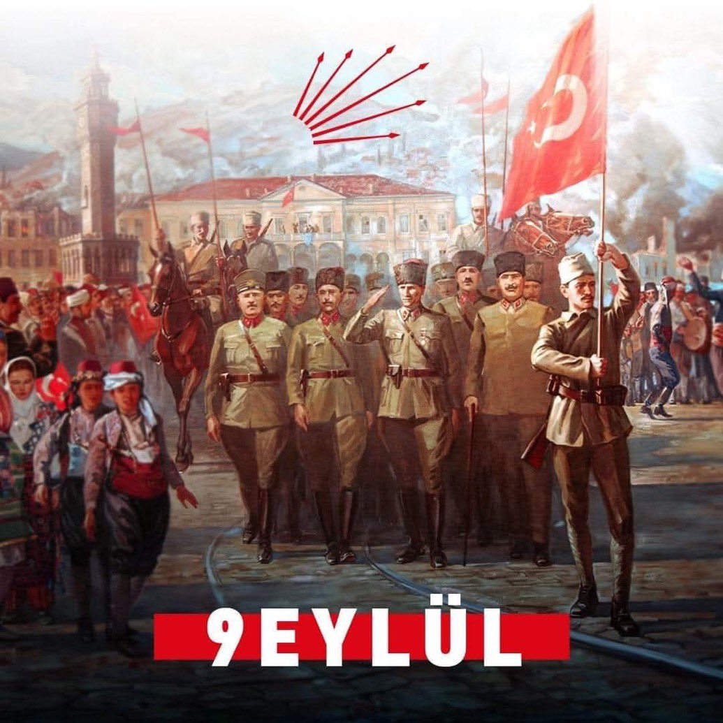Bugün güzel İzmir’imizin emperyalizmin uşaklarının elinden kurtulduğu gündür.
Bugün Mustafa Kemal Atatürk ve arkadaşlarının bağımsız, demokratik bir Cumhuriyet kurma yolunda zafere ulaşılan gündür.
Bu gün İzmir’imizde sonsuza dek dalgalanacak şanlı bayrağımızın göndere çekildiği