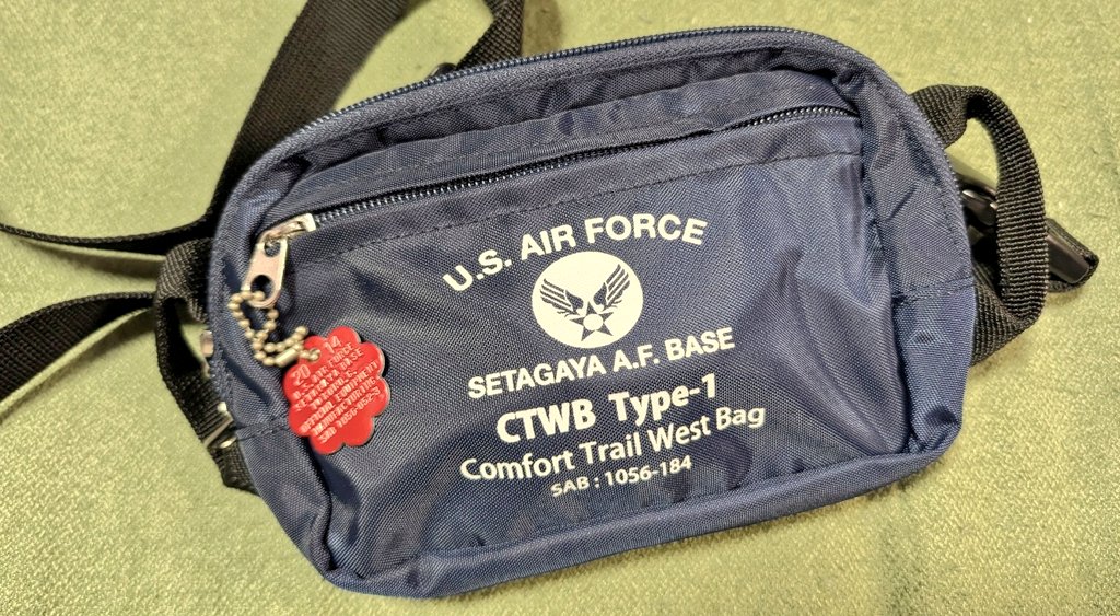 世田谷ベース正式装備品 SEAFウエストバッグ ネイビー 世田谷ベース