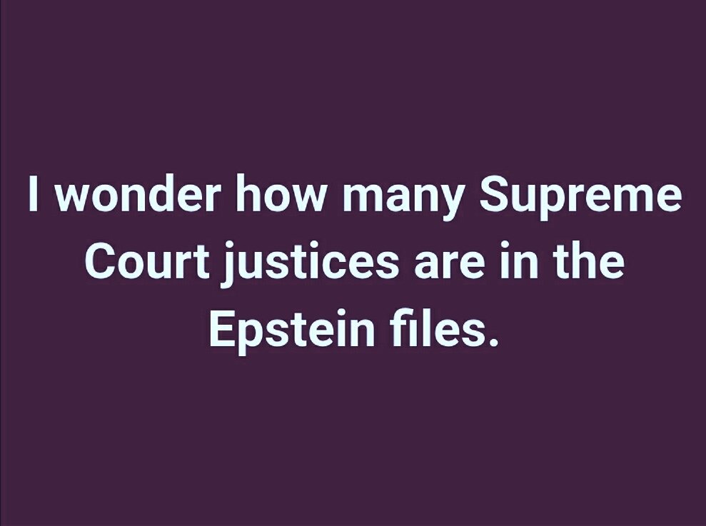 #SCOTUS #EPSTEINFILES