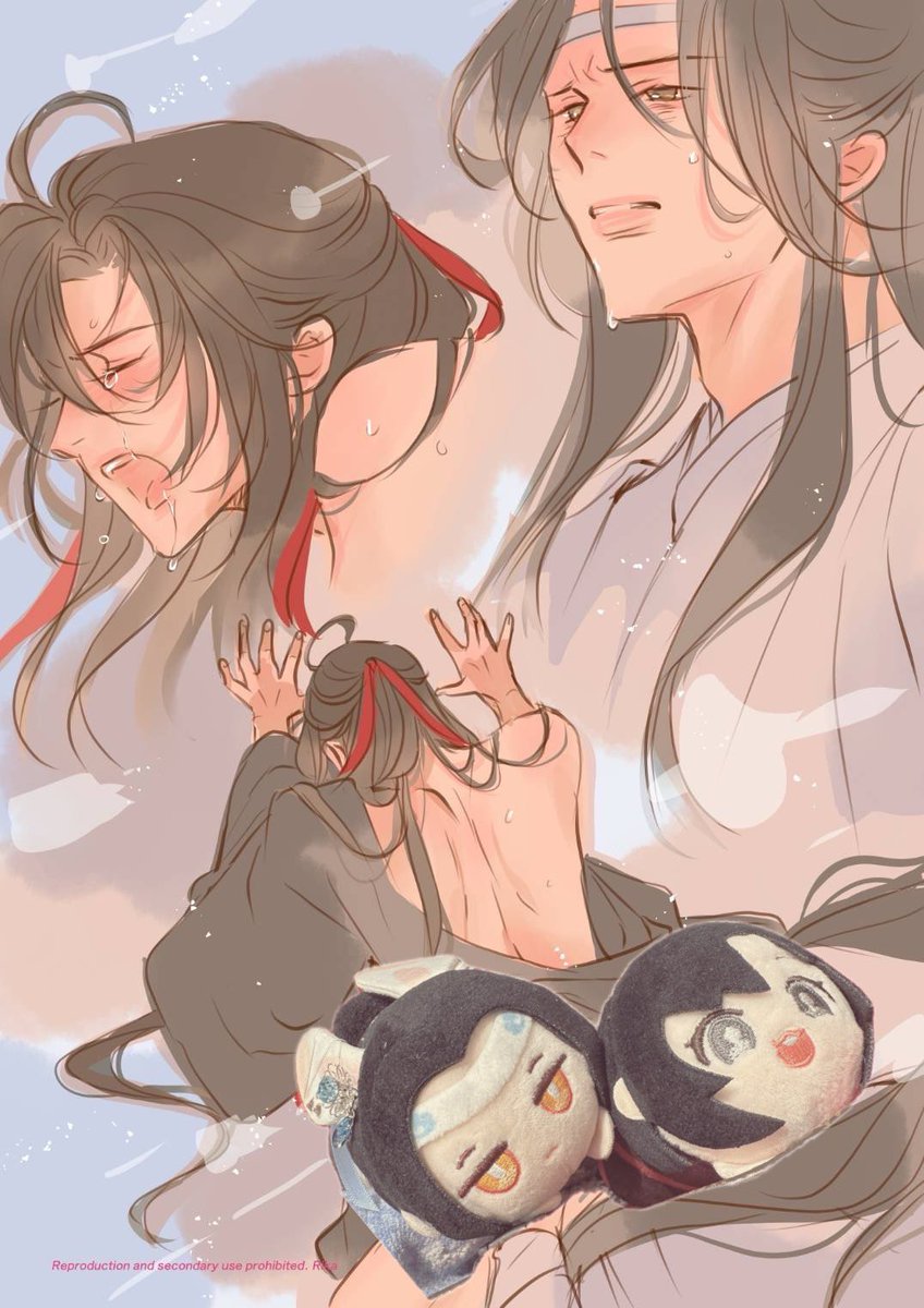 はっ！センシティブで見れない人いましたね🖼️ウサもち呼んでおきます🐰
魔道祖師番外編香炉の最後っす！
自業自得な魏嬰ちゃん🐰🐰