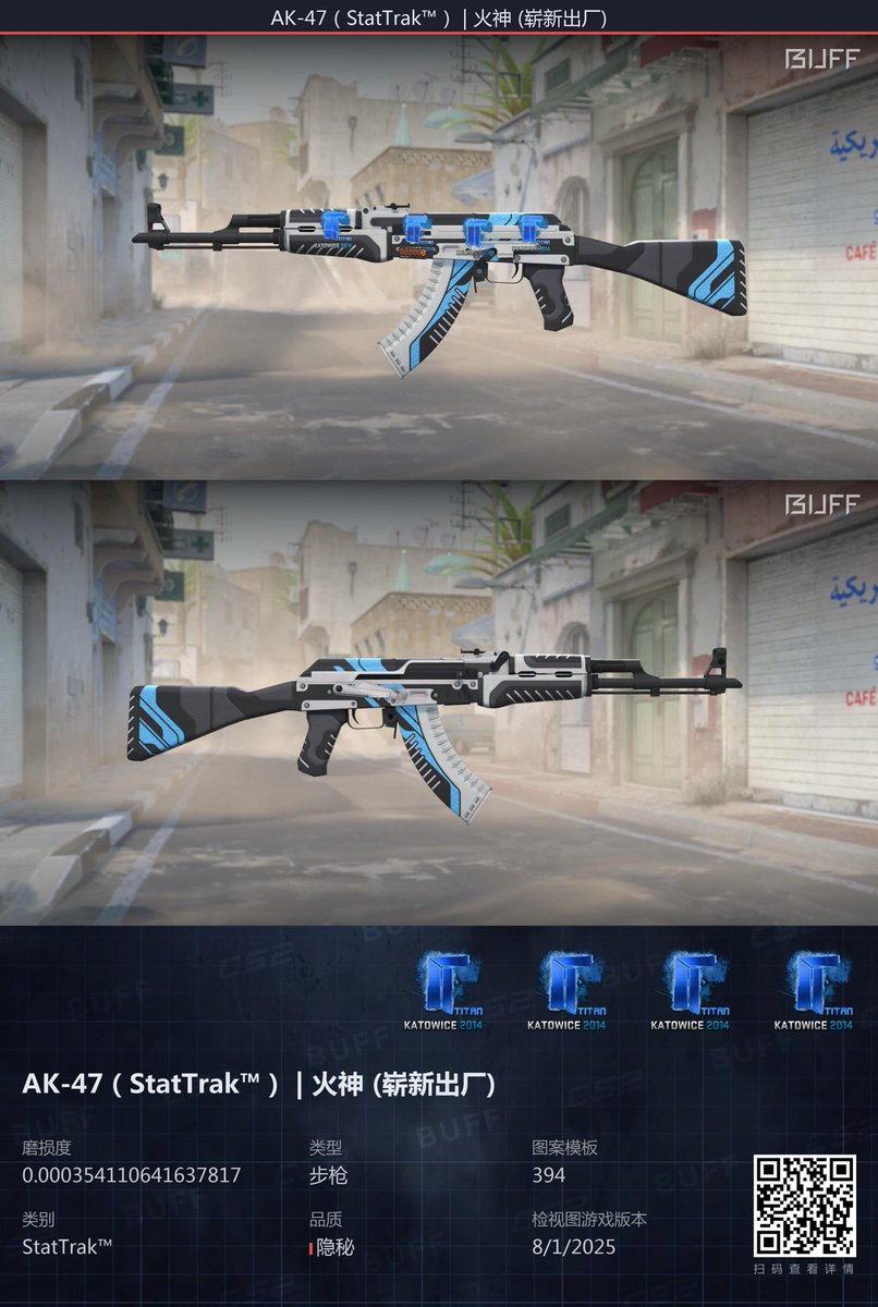 migossssssc's tweet photo. AK47 Vulcan St with 4 Titan Holo —World No1 Float

AK47 Redline with 4 IBP Holo—0.26

AWP DL with Titan holo and Navi holo

 All For Sale https://t.co/7fuGm0e0ti