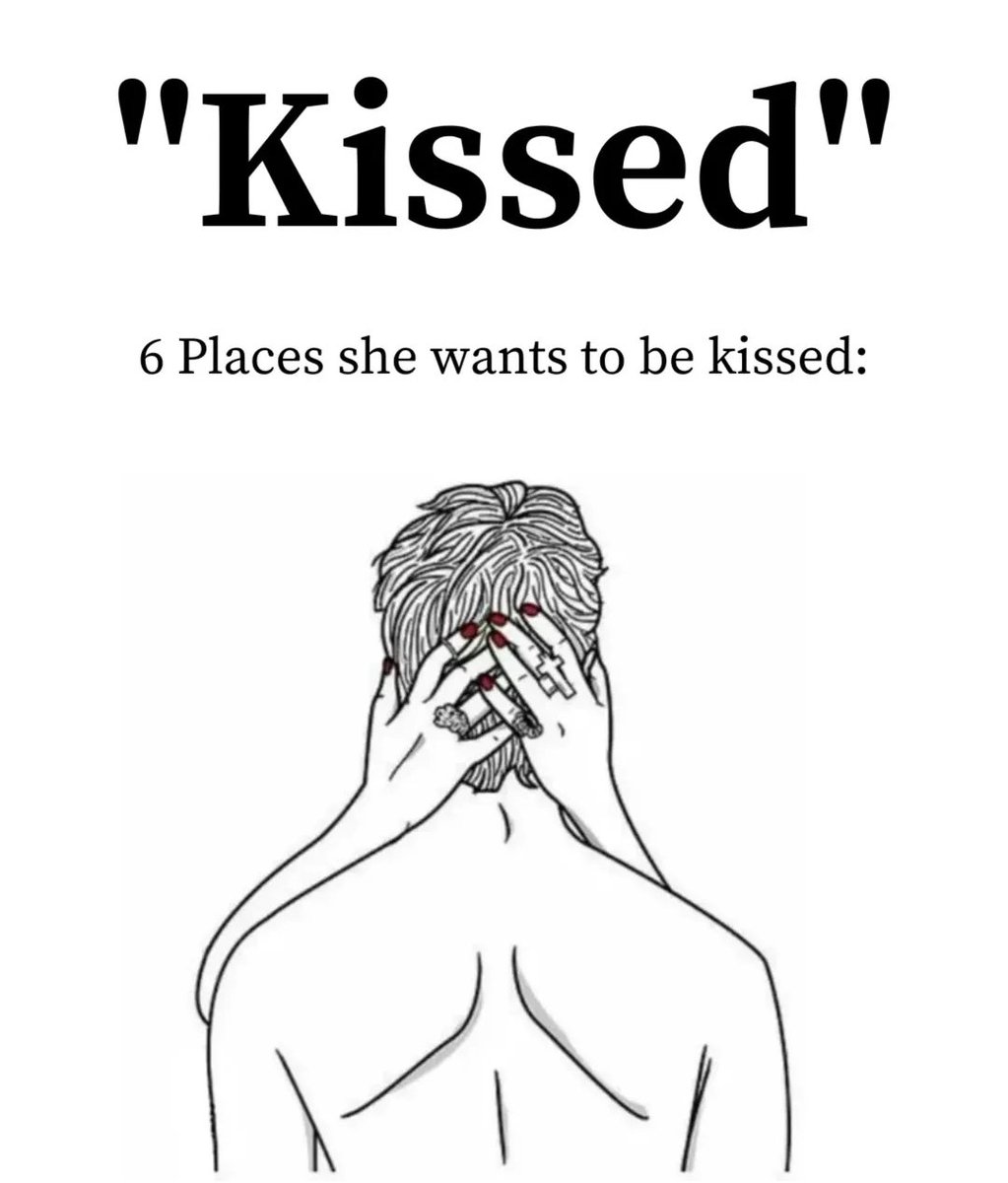 KISSED. 😘

Every woman has her favorite spots... here are some.

Thread 🧵