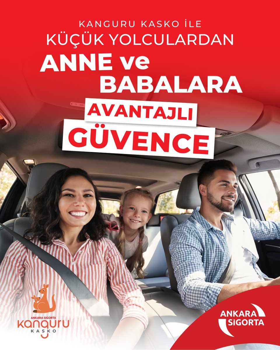 Çocuğunuzla çıktığınız her yolculuk bizim için değerli. Kanguru Kasko ile hem güvence hem indirim bir arada!