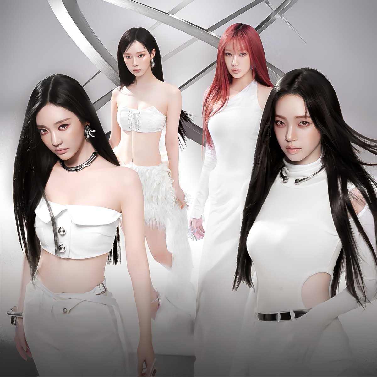 wntrult's tweet photo. SM Entertainment will release an album with aespa’s solo songs from SYNK : aeXIS LINE in the near future, currently there is no official release date. 

The album will include KARINA “Good Stuff”, GISELLE “Tornado”, WINTER “Blue”, and NINGNING “Ketchup and Lemonade”. https://t.co/jyRXhnkXmd