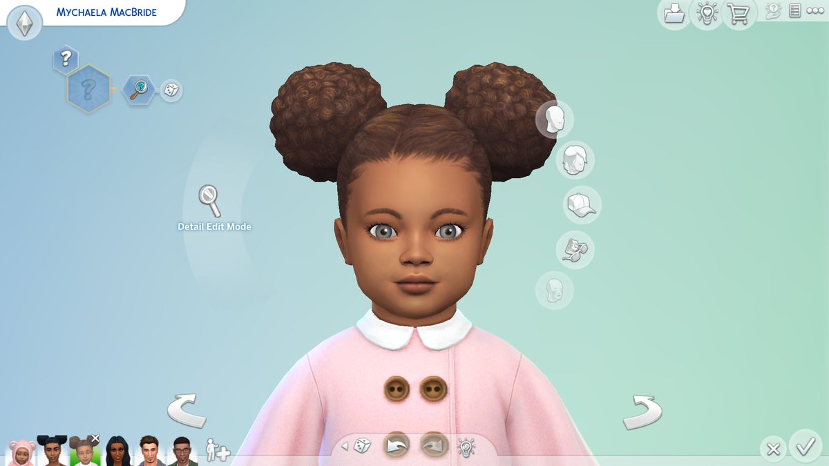 With this game being extremely broken, I hadn't been able to play my main save since January and I have missed my little munchkin, Mychaela!! She's my heart. I never thought I would love a sim more than I loved my first child, Mychaela's big sister, Ten-Ten. #TS4