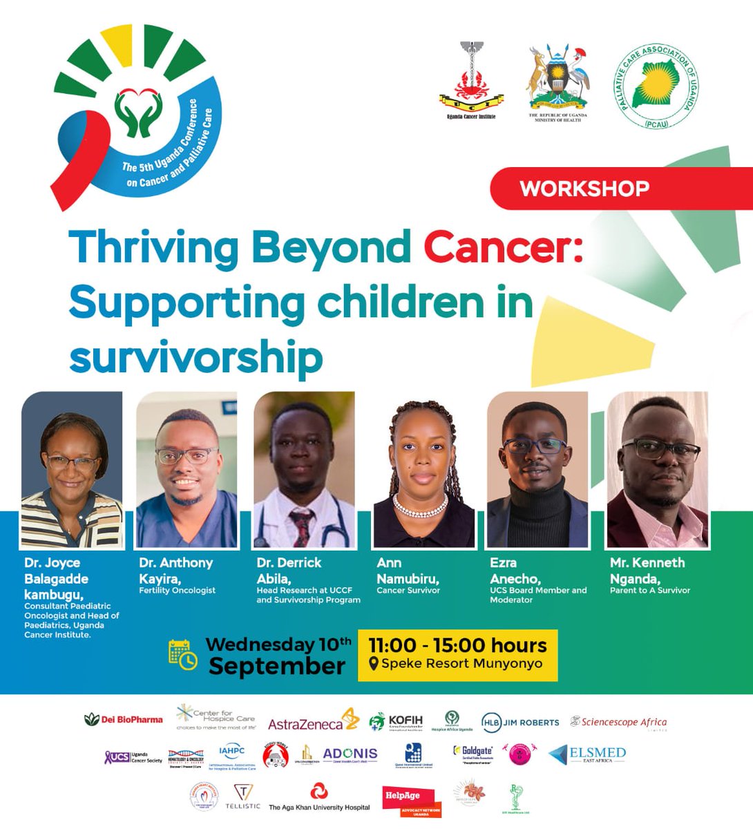 As UCCF, we have been deliberate about Survivorship among children diagnosed with Cancer. That is why tomorrow, during the <a href="/UCI_PCAUConf/">The Uganda Conference on Cancer & Palliative Care</a>, we will have a whole day of discussing this topic. We will talk about education, fertility, and community reintegration.