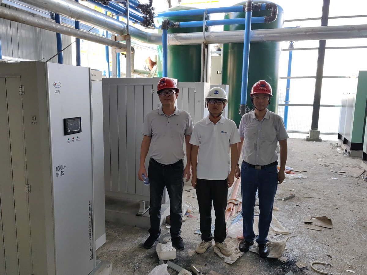 SwiftyJing's tweet image. Just wrapped up a successful project at Maxim Corp! 🎉 Four All-in-One Compressed Air Dryers installed and running flawlessly. Reliable performance &amp;amp; energy savings earned their trust again. Grateful for the partnership! 💪

#CompressedAir #AirDryers #AirCompression #Industrial