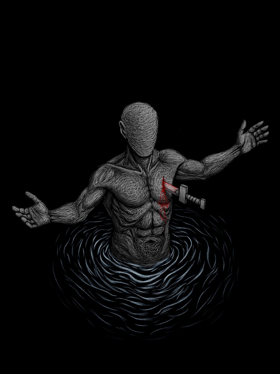 GM 🖤
Happy #tezostuesday

Liberation
———————
Perhaps the liberation in the heart was the same sword that killed me.

▪️ 8/15 editions
▪️ 2 $xtz

📎🔻