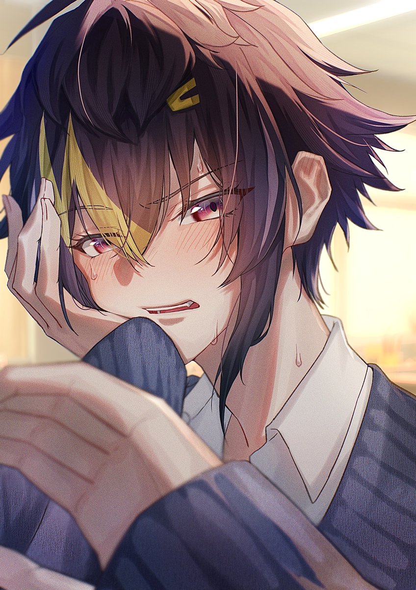 「っっ！ちょっ…近いって！！」

 #絵ライぞ伊波