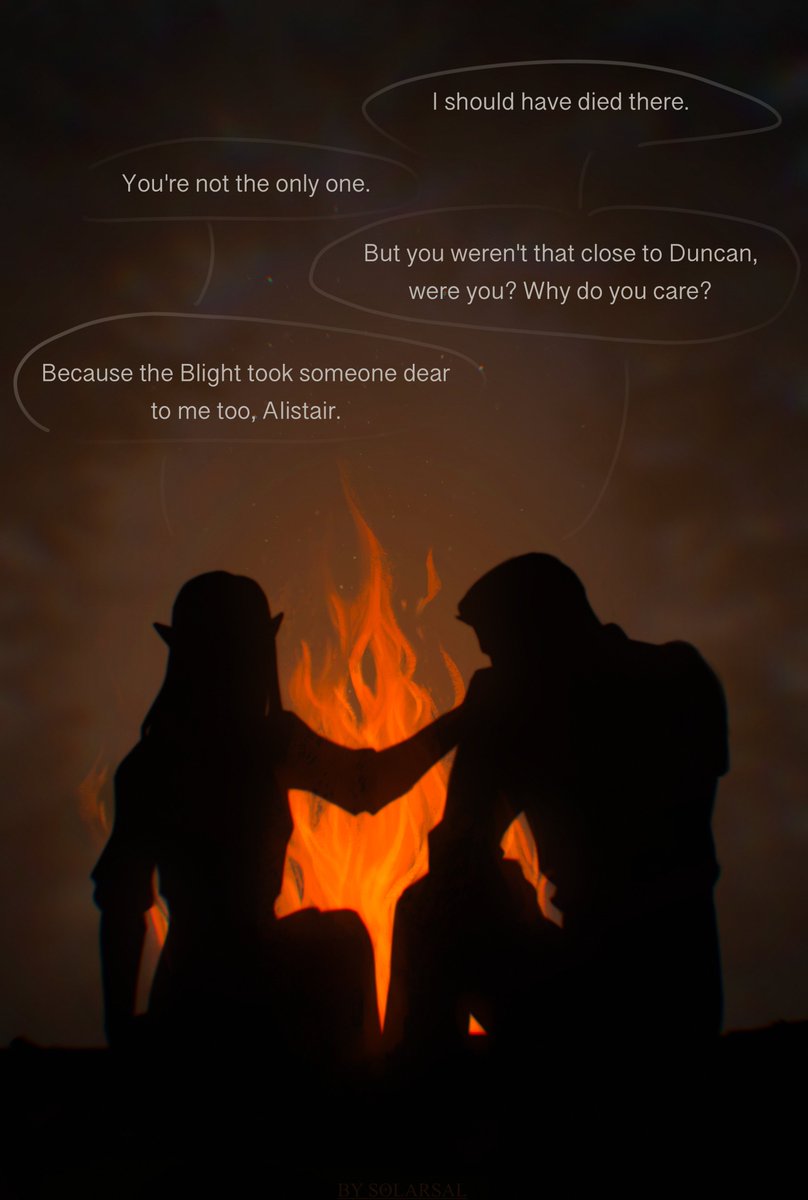 Alistair week — day 2: "What might have been"

#alistairweek #alistairweek2025 #alistairtheirin #dragonage