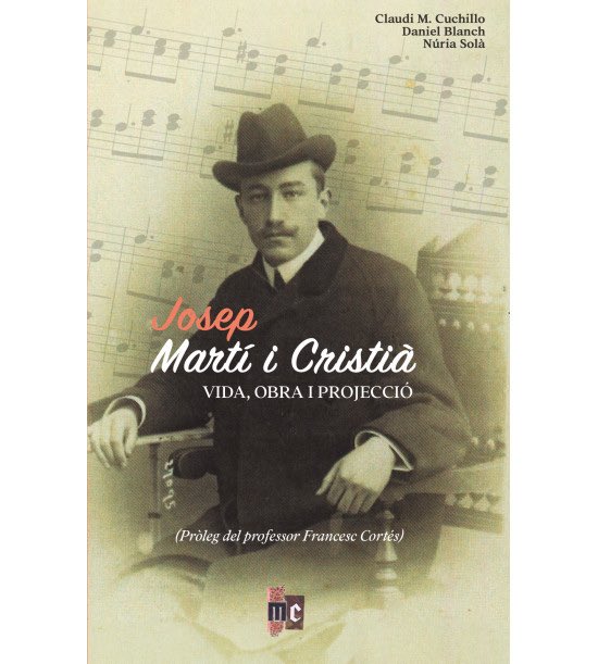 Una de les darreres novetats de <a href="/FictaEdicions/">FICTA edicions</a> és el llibre Josep Martí i Cristià - Vida, obra i projecció, coescrit per Claudi M. Cuchillo, Daniel Blanch i Núria Solà, amb un pròleg de Francesc Cortès. El podeu trobar a ficta.cat/ca/home/505-jo…