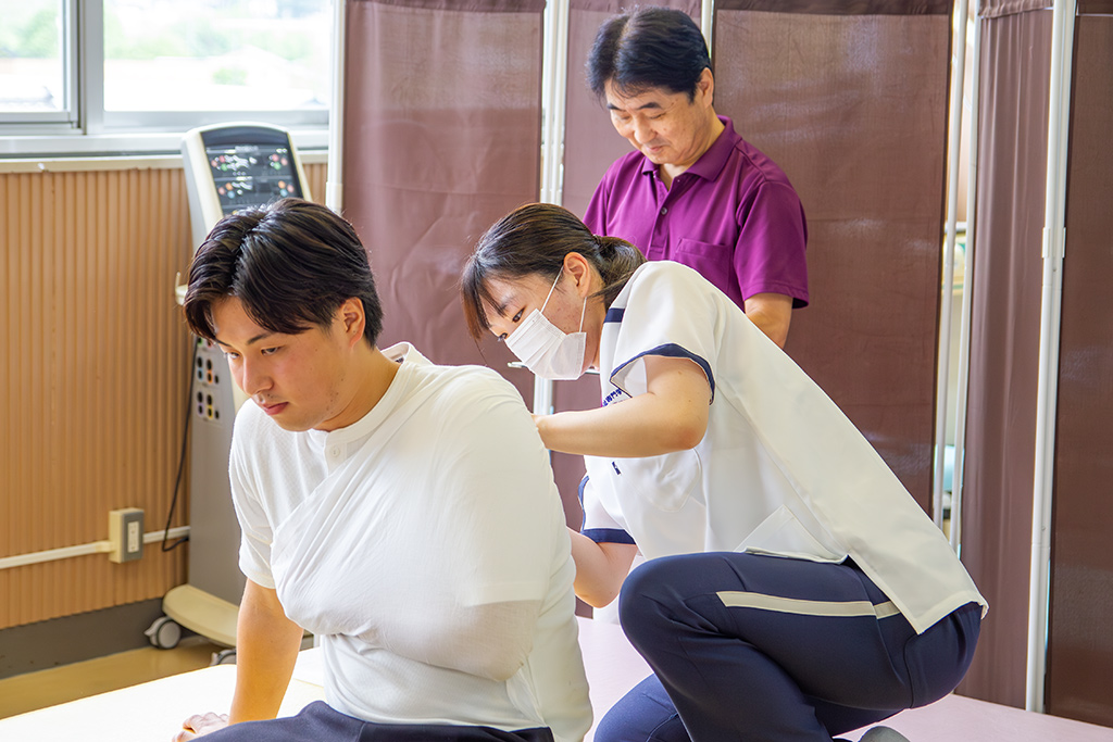 imwc_1's tweet image. 未来の理学療法士たち、OSCEで力試し！
imwc-ichinoseki.ac.jp/info/physical/…