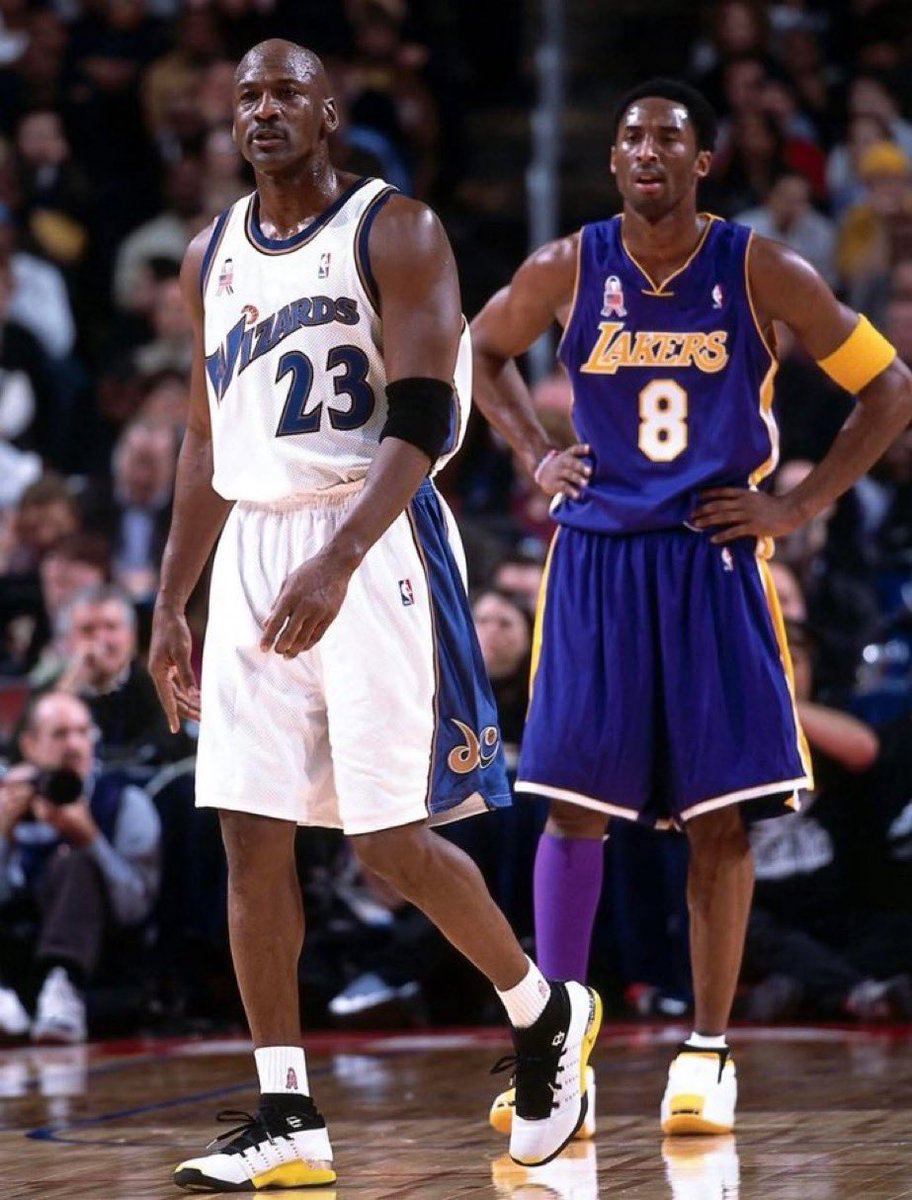 Kobe and MJ in 2002 🔥