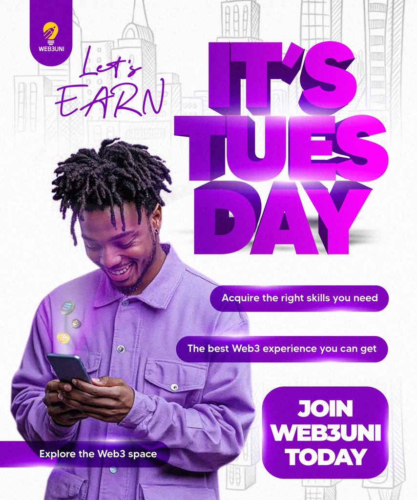 Stop just exploring Web3. Start mastering it.
<a href="/web3uni_/">Web3uni</a> gives you the skills to actually EARN in the space.
Your UPSKILL day is today! 🚀
#Web3Education #DeFi #NFTs